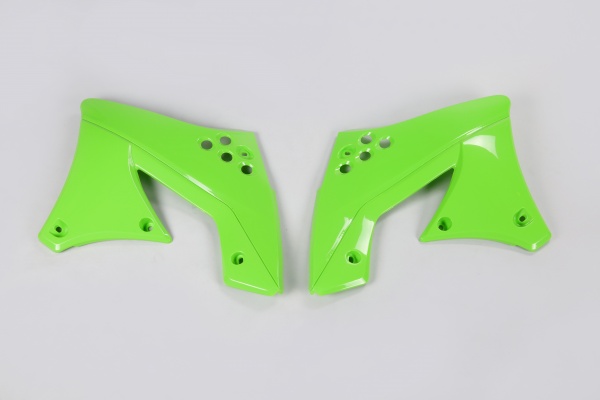 Radiator Covers green for Kawasaki KX 250 F (2009-12)
